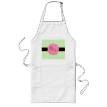 Fancy pink lion apron