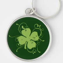 Fancy Shamrock Key Chain