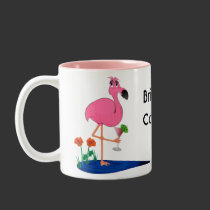 Fanny Flamingo's Party Mug mugs