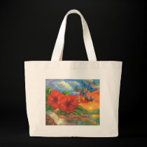 Fantasy Butterfly Landscape Painting - Multi bags