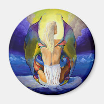 Fantasy Fairy Lady Fridge Magnets