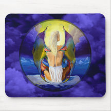 Fantasy Fairy Lady Mousemat