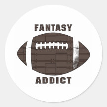 Fantasy Football Addict Stickers
