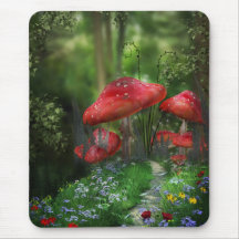 Fantasy Toadstools Mousepad