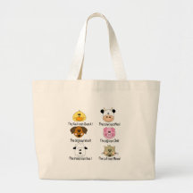 Farm Animals Sounds Canvas Bag