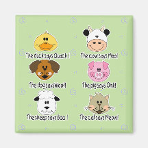 Farm Animals Sounds Magnets