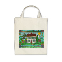 Farm Quilt Organic Grocery Bag