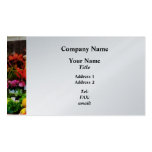 Farmer's Market - Platinum Finish Business Card Templates