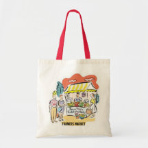 Farmers Market Shopper Tote Bag