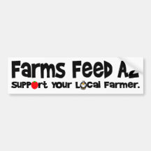 Farms Feed AZ Bumper Sticker