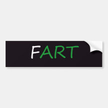 FART Bumper Sticker