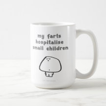 fart coffee mugs