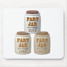 Fart Jar Time Capsules Mousepads
