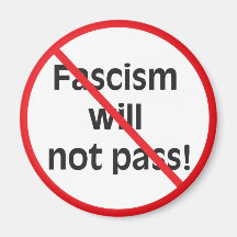 Fascism will not pass! magnet