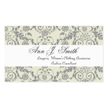 Fashion Boutique Consultant Business Card