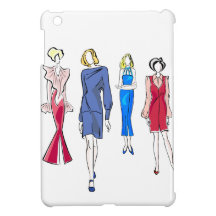 Fashion in Red and Blue iPad Mini Case