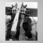 Fashion Meets Aviation, 1920s Print