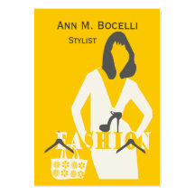 Fashion Model Business Card Templates
