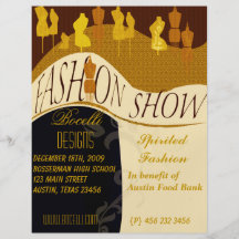 Fashion Show & Designer Invitation Flyer Design
