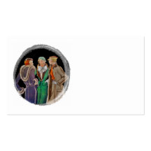 Fashionista Friends Business Card Template