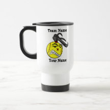 Fastpitch Softball Travel Mug
