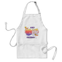 Fat Tuesday Mask Aprons