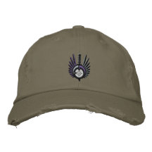 FateofDestinee Distressed Fatigue Green Cap Embroidered Baseball Caps