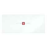 fatfatin Square Stamp Double Happiness Wedding Custom Invitation
