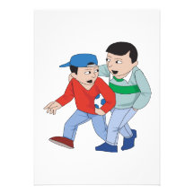 Father And Son Soccer Personalized Invite