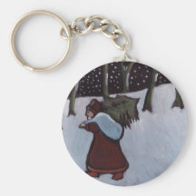 FATHER CHRISTMAS KEY CHAINS
