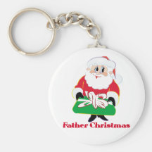 Father Christmas Keychain