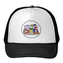 Father Day "Dad" card Mesh Hat