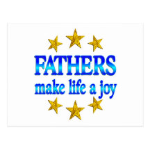 Father Joy Postcard