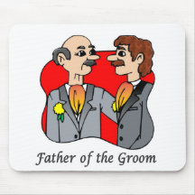 Father of Groom Mousepads