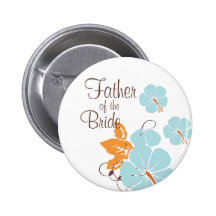 Father of the Bride Pinback Button