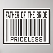 Father of the Bride Priceless Poster