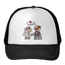 Father of the Bride Trucker Hats