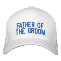 Father of the Groom Embroidered Hat