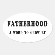 Fatherhood Sticker