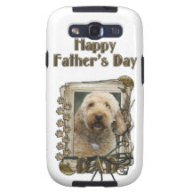 Fathers Day DAD - Stone Paws - GoldenDoodle