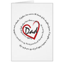 Fathers Day - Daddy Love Greeting Cards