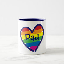 Father's Day Gay/Lesbian Dad mugs