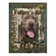 Fathers Day - Neopolitan Mastiff Post Cards