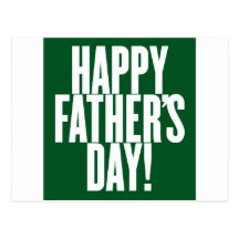 father's day postcard