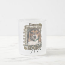 Fathers Day - Stone Paws - Beagle Puppy - Dad Mugs