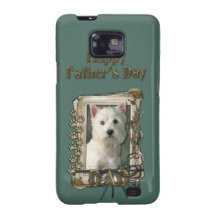 Fathers Day - Stone Paws - Westie Galaxy S2 Cases
