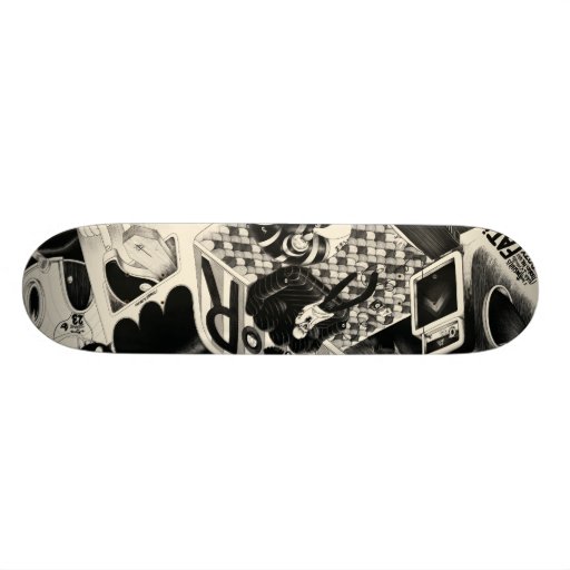 fatigue custom skate board