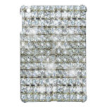 Faux Bling Diamond Print iPad Mini Covers