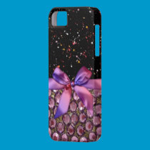 Faux Rhinestone,Bows & Ribbons Iphone4 Case casemate cases
