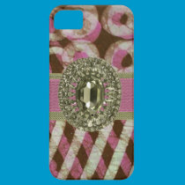 Faux Rhinestone IPhone 5 Barely There Case casemate cases